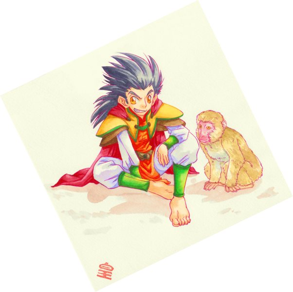 猿と少年の神様